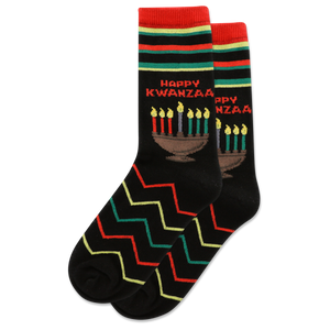 HOTSOX Kids' Happy Kwanzaa Crew Sock