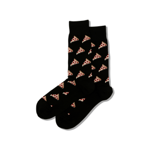 HOTSOX Men's Pizza Crew Socks