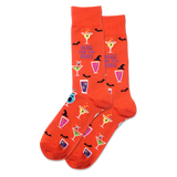 HOTSOX Men's Here For The Boos Crew Socks