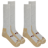 Two pairs of gray Jeep socks with beige accents on a white background thumbnail