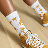 K.Bell Men's Boho Palm Crew Sock thumbnail