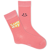 K.Bell Women's Sunday Funday Crew Sock thumbnail