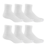 Set of six white Dr. Scholl's socks on a white background thumbnail