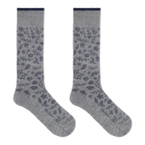 Dr. Sholl's women's knee high compression socks in grayish black. thumbnail