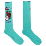 K.Bell Men's Active 19th Hole Rules Golf Crew Sock